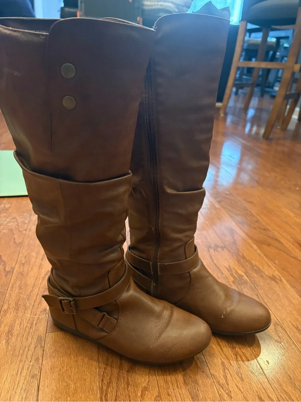 Route 99 Carey Brown Knee High Riding Boots Size 8